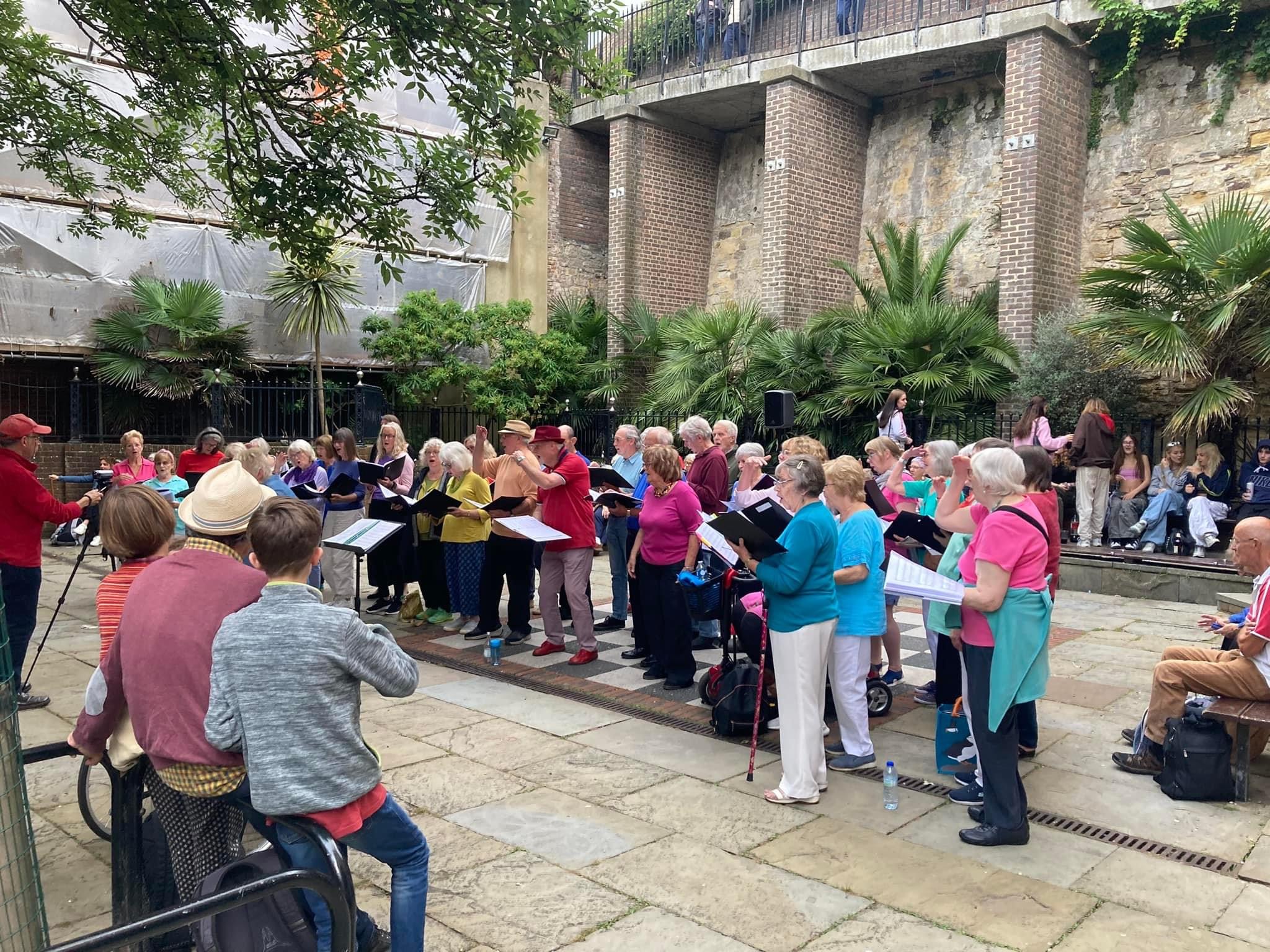 Butler's Gap Singing in the Street